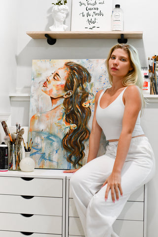 "Crystal Clear" Original Oil Painting