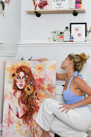 "Sunshine" Original Oil Painting