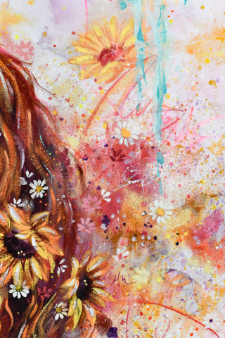 "Sunshine" Original Oil Painting