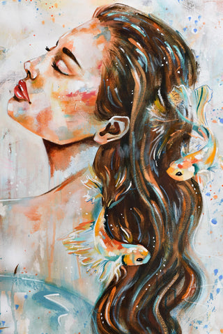 "Crystal Clear" Original Oil Painting