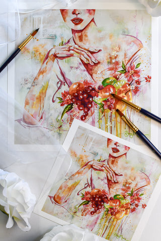 "An Offer of Adoration" Fine Art Print