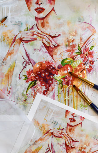 "An Offer of Adoration" Fine Art Print