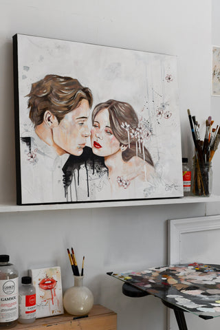 "My Favorite Place to Be" Original Oil Painting