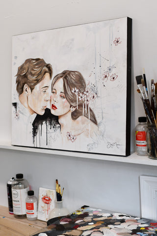 "My Favorite Place to Be" Original Oil Painting