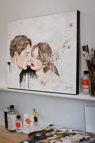 "My Favorite Place to Be" Original Oil Painting