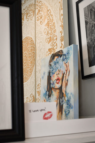 "Forget Me Not" Original Oil Painting
