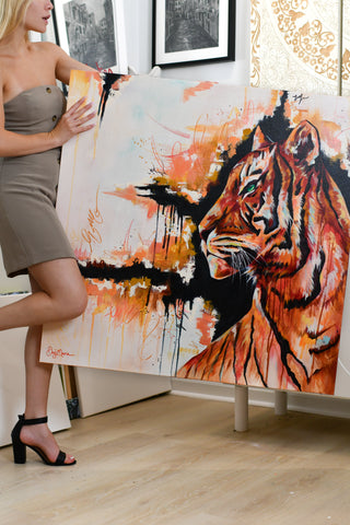 "Vitality" Original Oil Painting