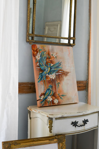 "Orange Season" Original Oil Painting