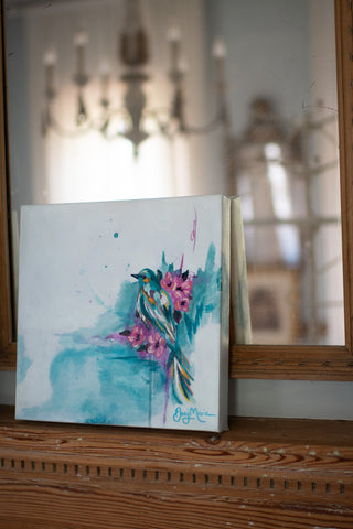 "Bird study - #1" Original Oil Painting
