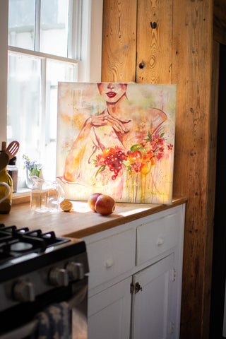 "An Offer of Adoration" Original Oil Painting