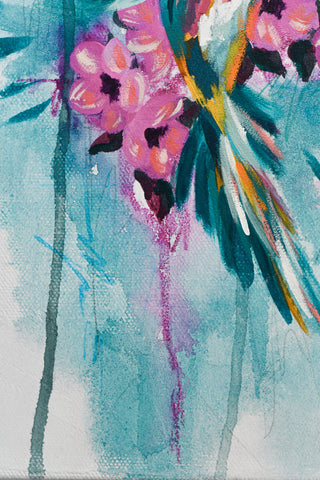 "Bird study - #3" Original Oil Painting