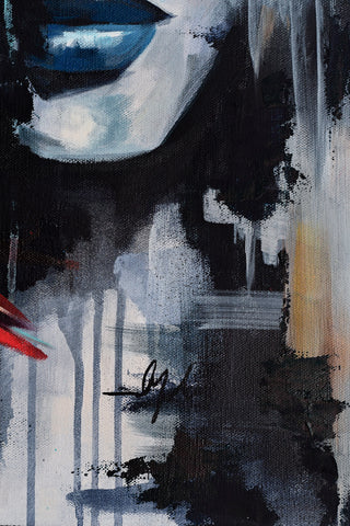 "Morally Grey" Original Oil Painting