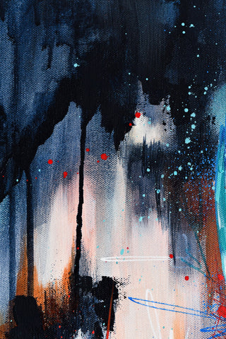 "Morally Grey" Original Oil Painting