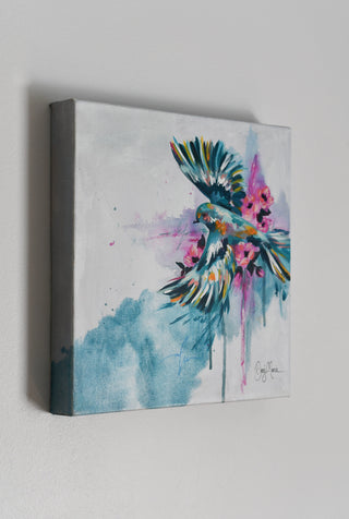 "Bird study - #4" Original Oil Painting