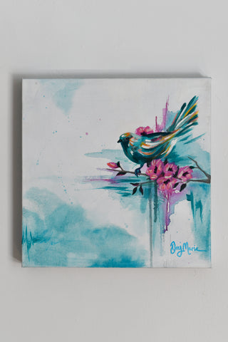 "Bird study - #5" Original Oil Painting