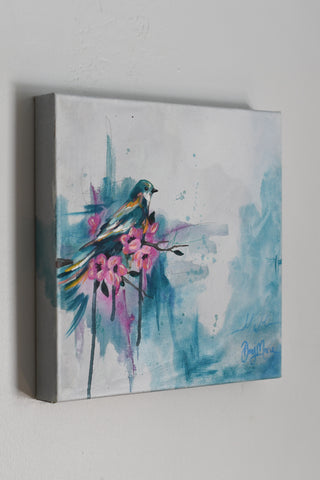 "Bird study - #2" Original Oil Painting