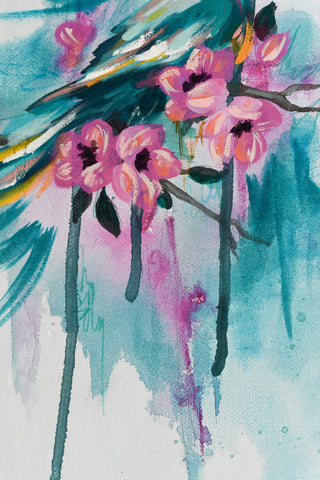 "Bird study - #2" Original Oil Painting