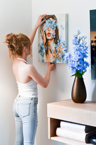 "Forget Me Not" Original Oil Painting